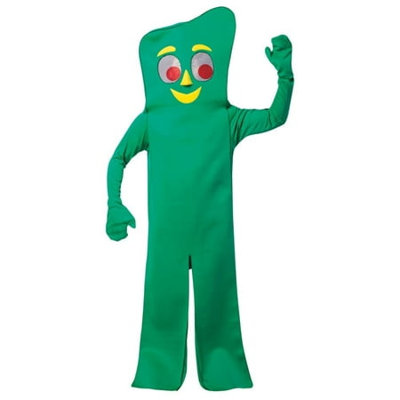 Gumby Men's Adult Halloween Costume, One Size, (40-46)