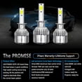 thumbnail image 5 of For Acura RSX 2004-2002 - 4PCS H1+H1 LED Headlight Bulbs Kit High+Low Beam 8000K, 5 of 5
