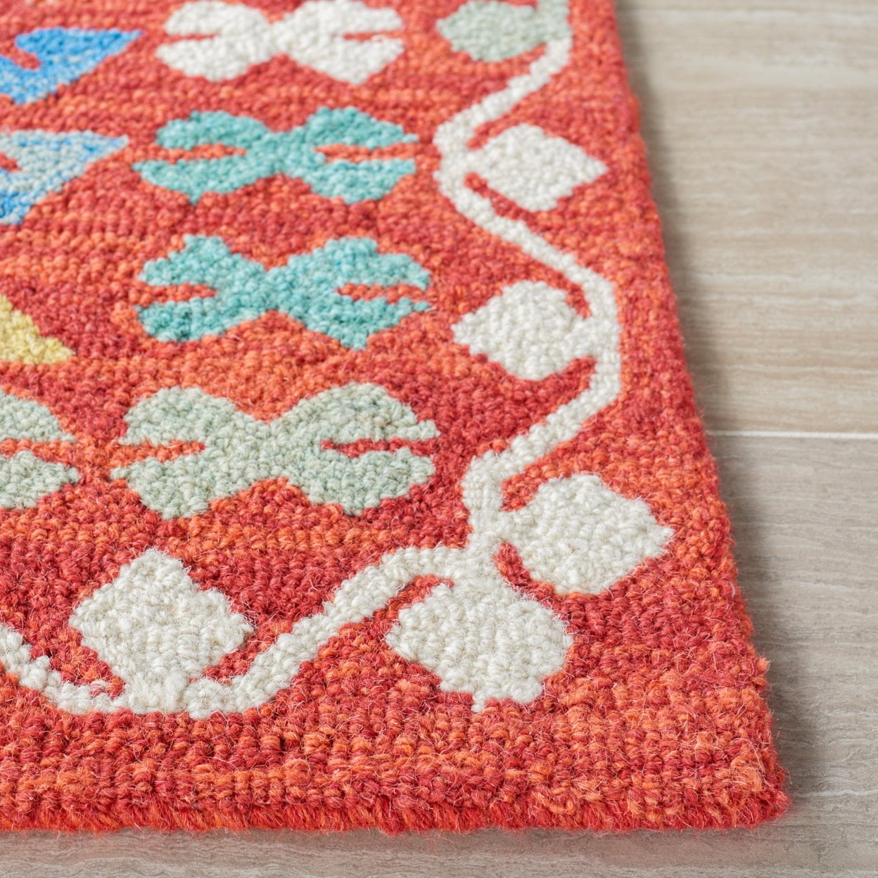 Safavieh  Handmade Aspen Sigal Boho Wool Rug 7'  x  7' 6' Square,8' Square Indoor,Handmade Square