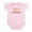 Petal Pink, variant on CafePress - Tease Adoberman Infant Bodysuit - Baby Light Bodysuit, Size Newborn - 24 Months