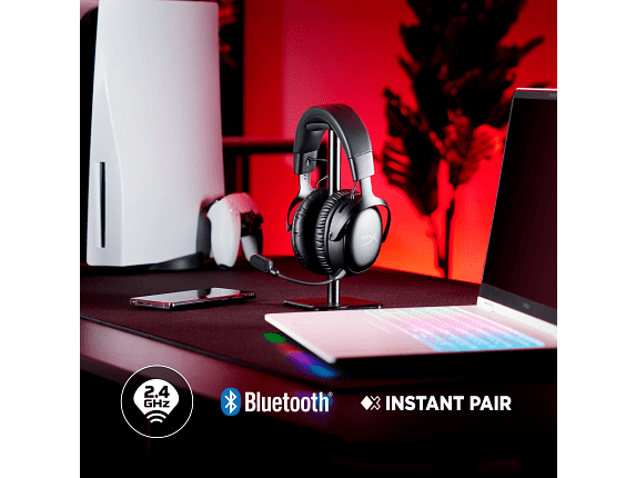 HyperX Cloud III S Wireless Black-Red Gaming Headset (Instant Pair!)