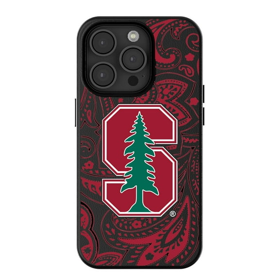 Keyscaper Stanford Cardinal Paisley iPhone Magnetic Bump Case