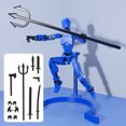 thumbnail image 4 of Figura Acción Impresa en 3D Juguete Cuerpo Escritorio 13, 4 of 9
