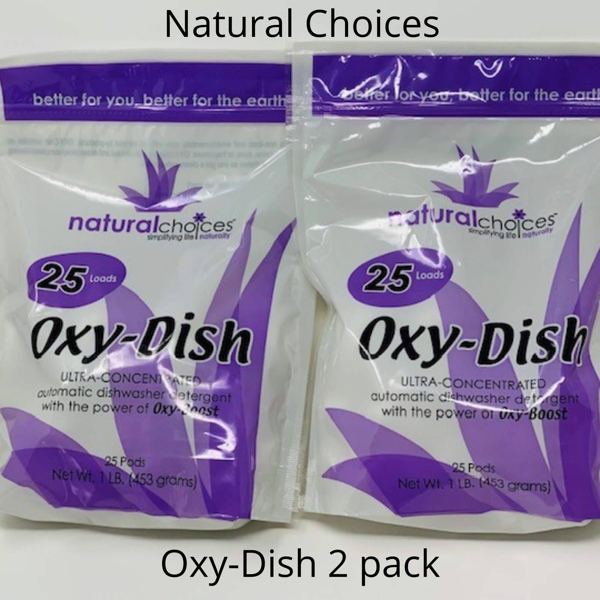 Natural Choices OxyDish Dishwasher Pods 2Pack
