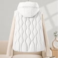 thumbnail image 5 of VBVC Women's Hooded Puffer Vest with Pockets , Waterproof Zip Up Sleeveless Jacket For Women, M-2XL, 5 of 9