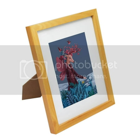 

2Pcs Log Oak Photo Frame for 10 x8 & 11 x13 Photos