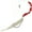 Red/White, variant on Panther Martin PMFTR_3FT_LO Fluke Train Swimbaits & Rigs Fishing Lure - Lime/Orange - 3FT (1 oz)