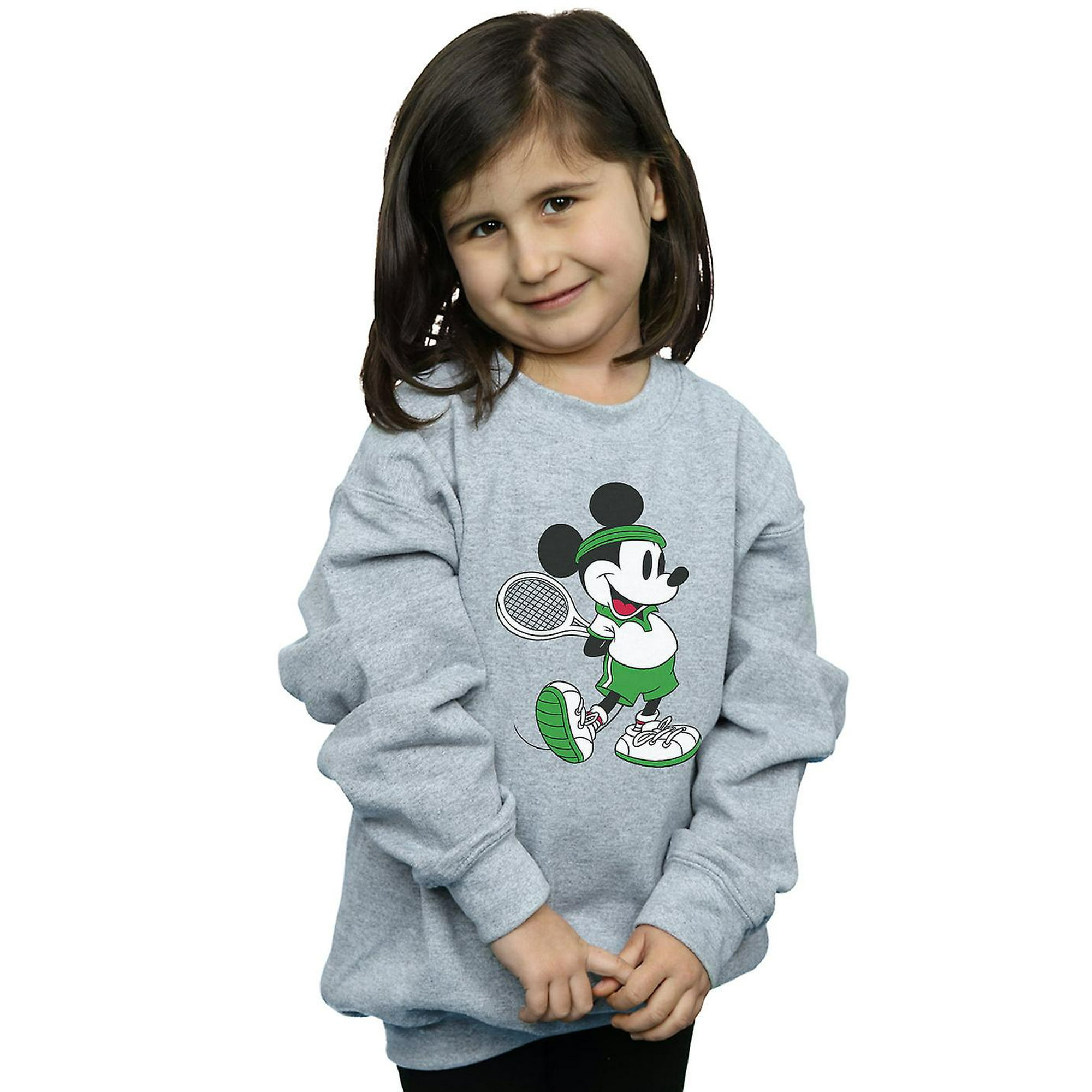 Girls mickey mouse sweatshirt best sale