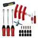 thumbnail image 4 of Herramienta para desmontar y cambiar neumáticos de motocicletas y coches con protección de llanta, accesorio para automóvil 26 piezas rojas, 4 of 8