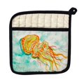 thumbnail image 1 of Betsy Drake PT272 Porte-Pot de Méduse Orange, 1 of 1
