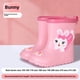thumbnail image 1 of Botas de lluvia de goma impermeables para niños, zapatos de lluvia antideslizantes con bonito diseño de dibujos animados para niños y niñas, guardería, Rainboo para niños, 1 of 5