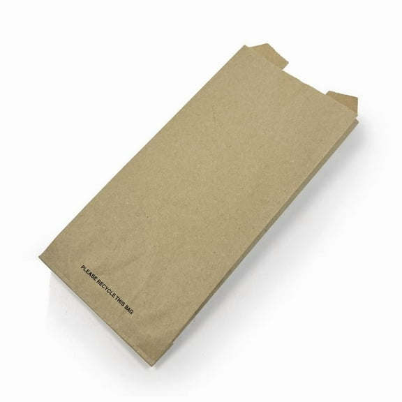 Paper Bags Paper Brown Shopping Bag Recycled 2000 pk 7 in. H X 2 in. W X 4 in. L