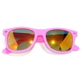 thumbnail image 3 of Retro Sunglasses - Matte-Pink Frame / Mirror Lens Regular, 3 of 6