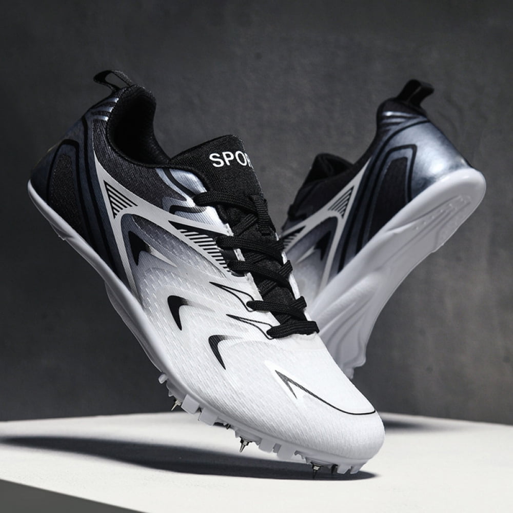 ChiVerve Track and Field Shoes for Men Women 8 Spikes Boys and Girls Kids Running Racing Shoes