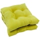 thumbnail image 1 of Cojines para Silla Blazing Needles Microgamuza Sólida 16 Pulgadas Juego de 2 Mojito Lime, 1 of 1