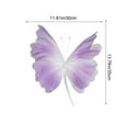 thumbnail image 3 of Butterfly Party Decorations 3D PE Butterfly Decoration Huge Butterfly for Birthday Party Baby Shower Wedding Showcase Decoration 12x14in, 3 of 6