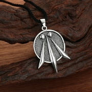 Awen The Three Rays of Light Talisman Amulet Pendant Necklace Bardic Druidry Irish Wicca Witchy Choker Party Jewelry
