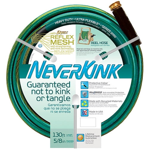 Neverkink Heavy-Duty Garden Hose-5 8"X130' NEVERKINK HOSE by Teknor-Apex Company
