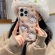 thumbnail image 2 of 3D Visual Bunny Cookie Funda de silicona para iPhone 14 11 12 13 Pro Max Funda para teléfono Moda Dibujos animados Lindo zhangmengya LED, 2 of 2