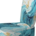 thumbnail image 4 of Designart « Azure Euphony I » Fauteuil d'Appoint Rembourré Bleu Sarcelle Azur - Fauteuil Moderne pour Chambre, 4 of 7