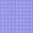 thumbnail image 1 of Ahgly Company Machine Washable Indoor Square Transitional Light Slate Blue Area Rugs, 5' Square, 1 of 7