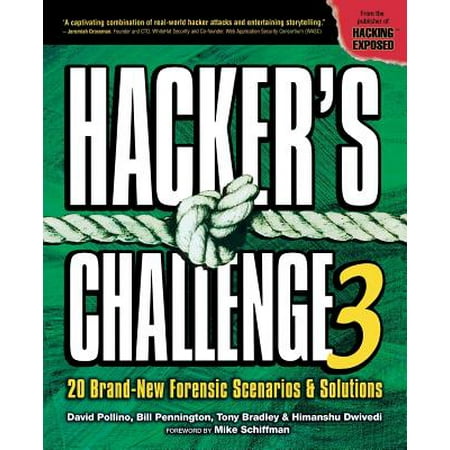 - Hacker's Challenge 3 : 20 Brand New Forensic Scenarios & Solutions