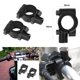 thumbnail image 2 of 2 uds soportes universales para espejo de manillar de motocicleta M10x22mm abrazaderas de aluminio Hugtrwg  Para estrenar, 2 of 6