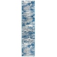 thumbnail image 2 of SAFAVIEH Evoke Frosina Abstract Runner Rug, Dark Blue/Gray, 2'2" x 9', 2 of 11