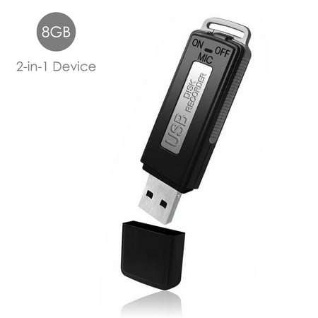 8GB USB Portable Memory Stick Audio Sound Recording Pen Mini Voice Recorder Digital Spy