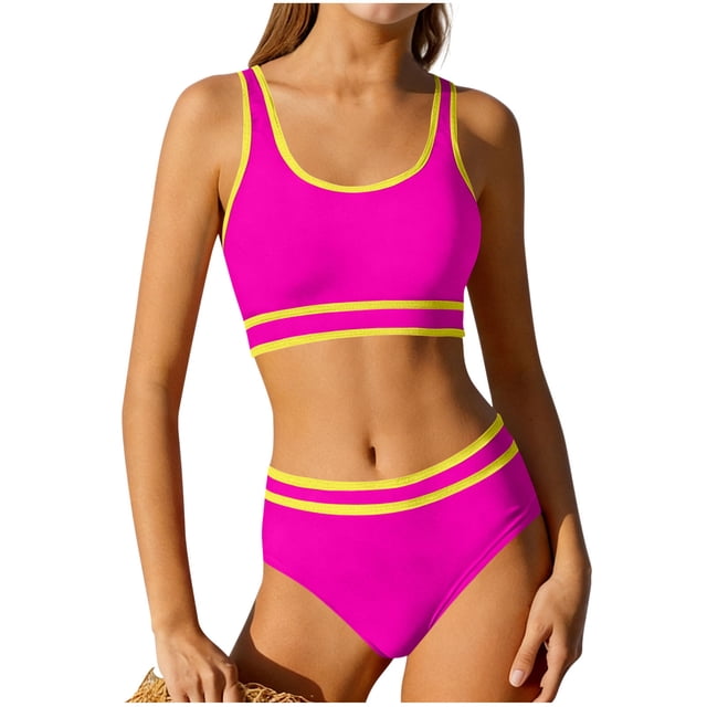 RXMEKW Long Sleeve Sun Protection Swimsuit for Kids with Built-in Bra, Solid Color Rash Guard and Swim Trunks Set for Boys and Girls, UPF 50+ Swimwear
