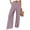 Black, variant on SNKSDGM Women's Plus Black Dress Pants Women High Waisted Flare Womens Dress Pants Tall Women Fashion Elastic Waist Wide Leg Pants for Elastic Waist Loose Comfy Casual Pants Pockets Pants