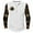 White, variant on ZCFZJW Mens Western Henley Shirts Vintage Ethnic Style Print Raglan Long Sleeve Button up Pullover Tops Big and Tall Regular Fit Graphic T-Shirts Black XXXXL