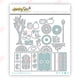 thumbnail image 3 of Feliz Haunting Everyday Howlloween Storybook Otoño Florales Mini Mensajes Palabras Troqueles Sellos Plantillas DIY Scrapbooking Tarjetas Flor, 3 of 5