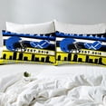 thumbnail image 4 of Erosebridal Sport Los Anceles Rugby Sheet Set Twin,Ball Game Bedding Sets Twin Size,Football Room Decorative,Breathable,3pcs, 4 of 7