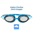 thumbnail image 4 of Dolfino Pro Striker II Youth Swim Goggle - Blue / Smoke, 4 of 5