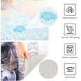 thumbnail image 4 of Dreamtimes Bathroom Rug Toiletry Mat Set Magic Halloween Cat Print, Soft Absorbent Bath Rug and U-Shaped Contour Toilet Rug, Non-Slip Bath Carpet Bath Mats for Bathroom 24"x16"+24"x20", 4 of 5