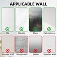 thumbnail image 4 of con Ventosa para Coronas de Cristal, 2026, Sin Taladro, para Puerta de Entrada, Ventana, Espejo, Pared de Baño., 4 of 5