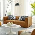 thumbnail image 4 of Modway Bartlett Vegan Leather 2-Piece Loveseat in Tan, 4 of 10