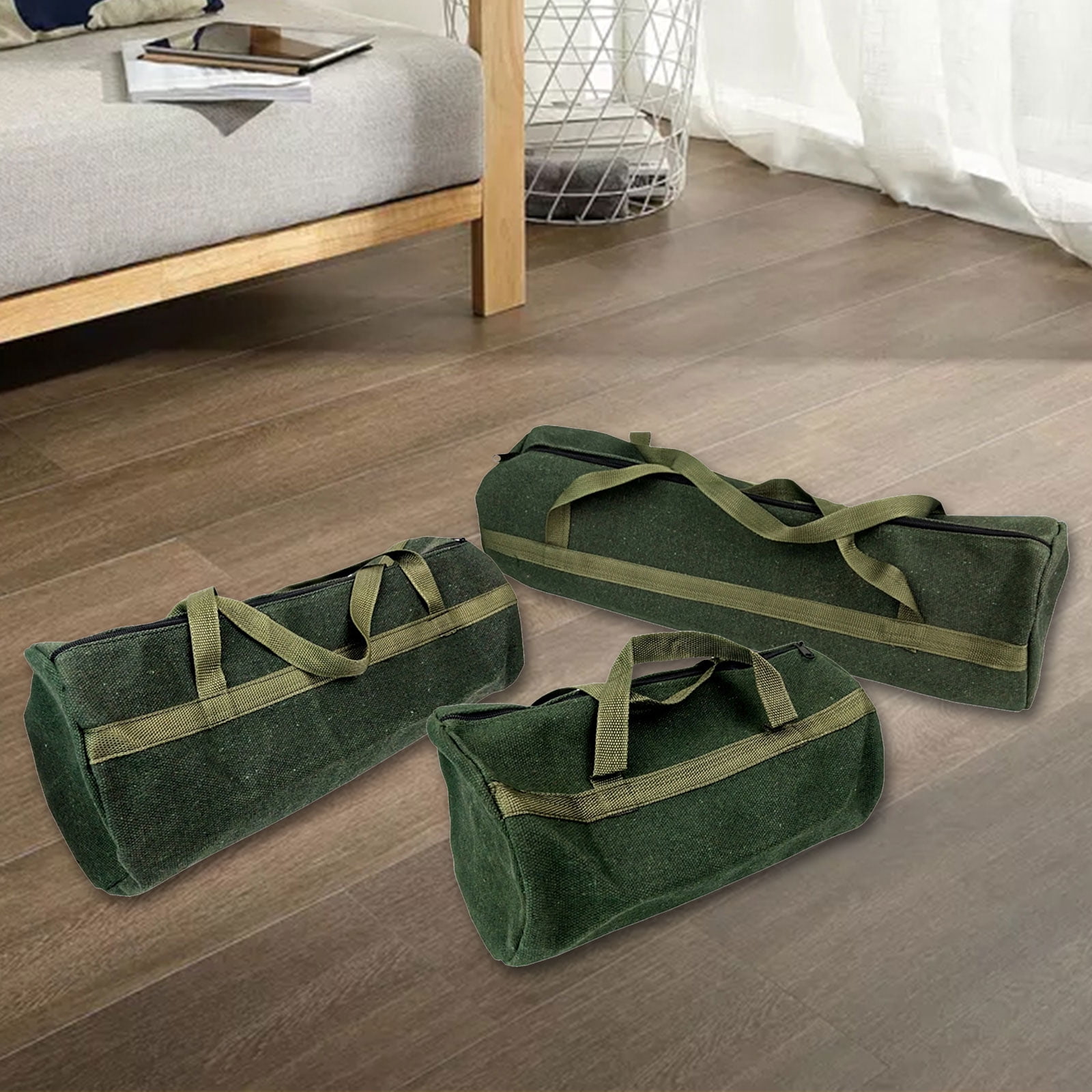 BELOWSYALER Tool Storage Bag Heavy Duty Tool Bag with Handle Large Capacity Tool Organizers Hand Tool Storage Carry Bag