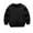 Black#01, variant on Favoffer Unisex Kids' Fall Stylish Multicolor Solid Sweatshirt & Round-Neck Long-Sleeve Mid-Rise Pants Set Relaxed, Breathable, for Casual, Travel, Lounging, Play 12M-12Y