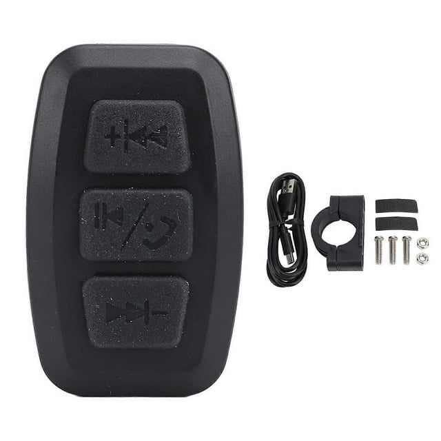 Manette de téléphone sans fil BT IPX6, multifonctionnelle, rechargeable, 5 V, noire