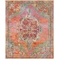 thumbnail image 2 of SAFAVIEH Crystal Dean Oriental Area Rug, Orange/Light Blue, 10' x 14', 2 of 8