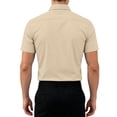 thumbnail image 6 of Guluxicc Men's Dress Shirts with Pockets Button Down Collared Short Sleeve Business Casual Tops for Everyday Wear Spring Summer Casual Outfits, 6 of 8
