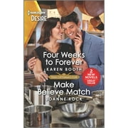 Texas Cattleman's Club: The Wedding: Four Weeks to Forever & Make Believe Match (Paperback)