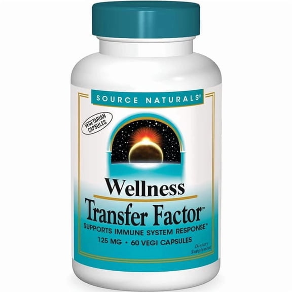 Source Naturals, Inc. Wellness Transfer Factor 60 Vegetarian Capsules