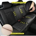 thumbnail image 2 of JIAMAOXIN Car Seat Covers Full Set for Ford Maverick 2022-2024, Faux Leather Auto Seat Covers Waterproof Cushion Protector Anti-Slip (5 Seats,Black), 2 of 5