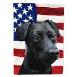 Patterdale Terrier Dog American Flag Flag C… product image