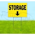 thumbnail image 1 of Storage Down (18" x 24") Yard Sign, Includes Metal Step Stake, 1 of 6
