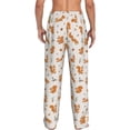 thumbnail image 3 of Goofa Cute Squirrel Fall Printed Soft Pajama Pants for Men, Wide Leg Comfy Casual Lounge Yoga Pants-XX-Large, 3 of 9