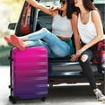thumbnail image 2 of 3 Pieces Luggage Set Hardside Spinner Suitcase with TSA Lock 20" 24" 28" Available, 2 of 18